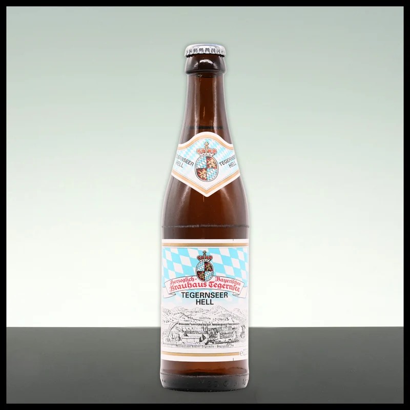 Tegernseer Hell 0,33L - 4,8% Vol.