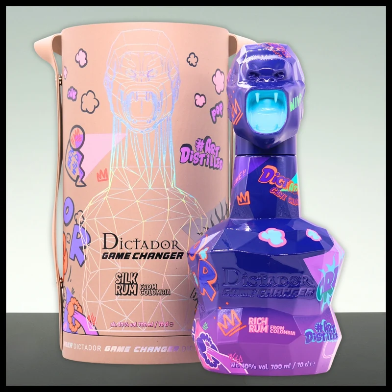 Dictador GAME CHANGER Dark Blue Edition mit Geschenkkarton 0,7L - 40% Vol.