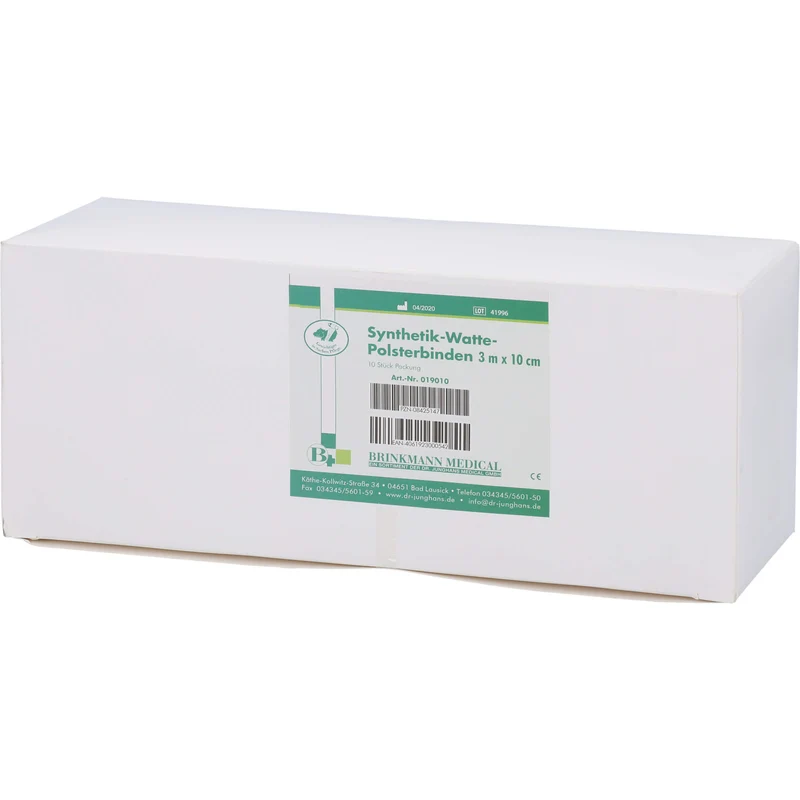 SYNTHETIK WATTE POLSTERBINDE 3MX10CM, 10 St BIN