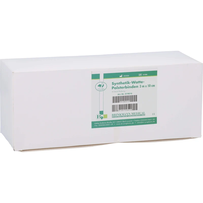 SYNTHETIK WATTE POLSTERBINDE 3MX10CM, 10 St BIN