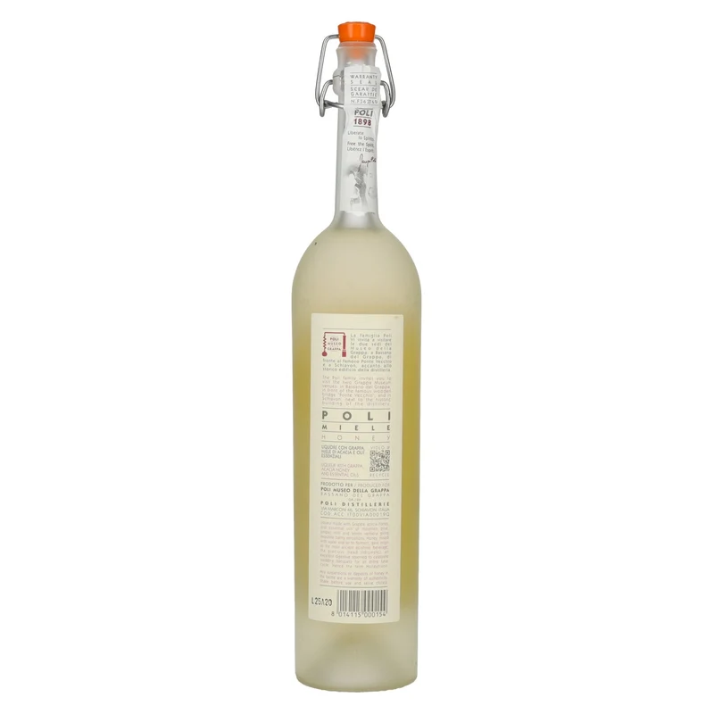 Poli Miele Liquore a Base di Grappa 35% Vol. 0,5l
