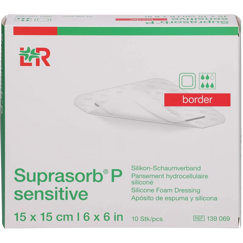 Suprasorb P Se Bo 15x15, 10 St VER
