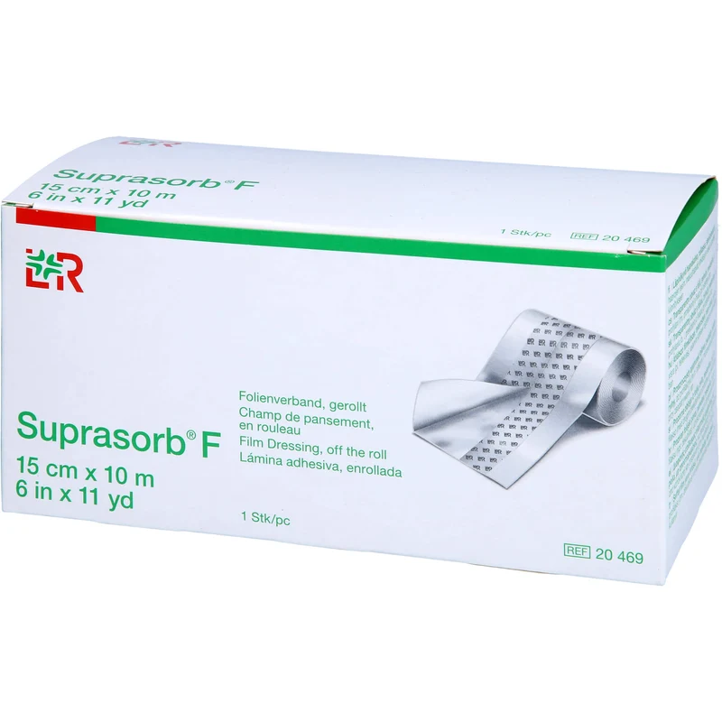 Suprasorb F unsteril 10cmx10m Rolle, 1 St VER