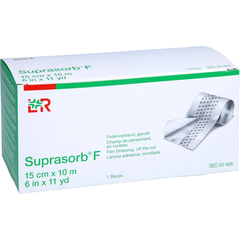 Suprasorb F unsteril 10cmx10m Rolle, 1 St VER