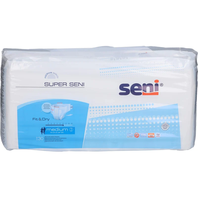 Seni Super Medium Gr.2 Windelhose für Erwachsene, 30 St