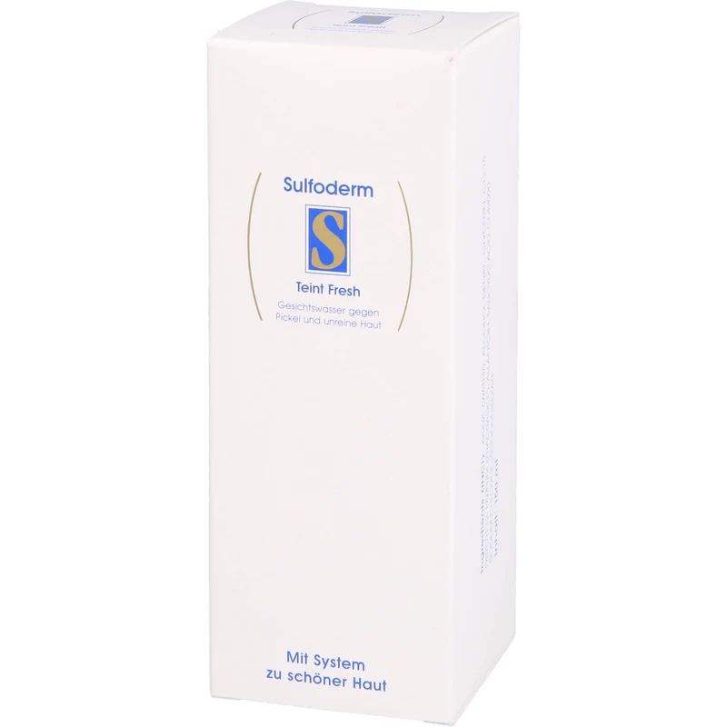 Sulfoderm S Teint Fresh Gesichtswasser, 150 ml LOT