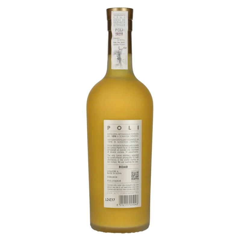 Poli BOMB Eierlikör 17% Vol. 0,7l
