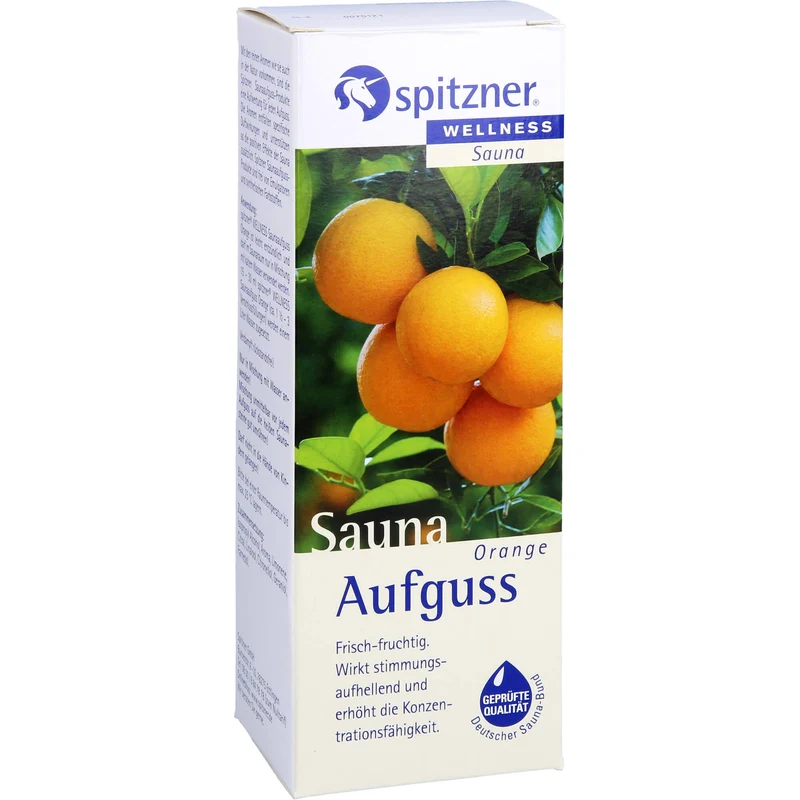 Spitzner Saunaaufguss Orange Wellness, 190 ml KON