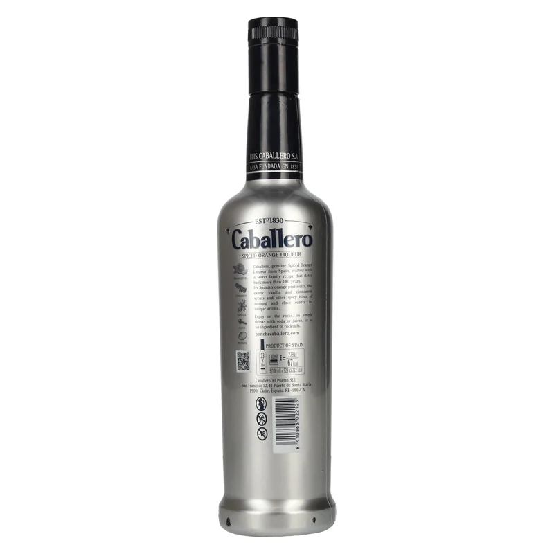 Caballero Spiced Orange Liqueur 25% Vol. 0,7l
