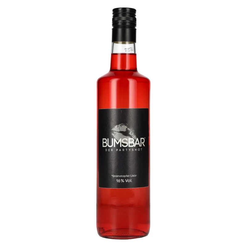 Bumsbar Der Partyshot Granatapfel-Likör 16% Vol. 0,7l