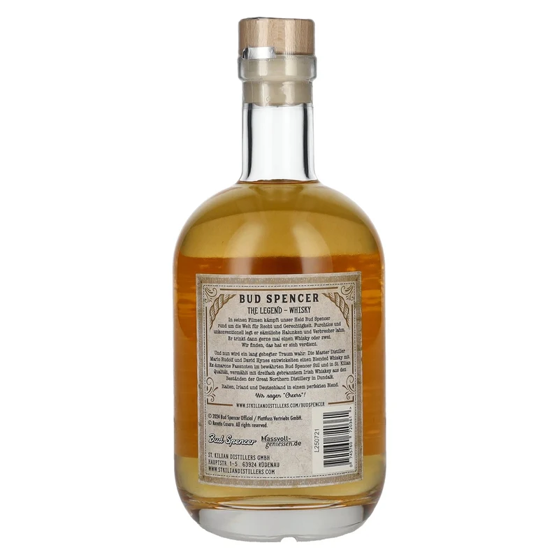 Bud Spencer THE LEGEND Whisky Mild 46% Vol. 0,7l