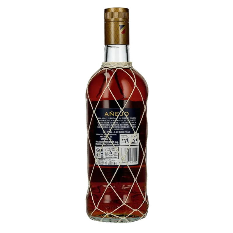 Brugal AÑEJO Ron Dominicano 38% Vol. 0,7l
