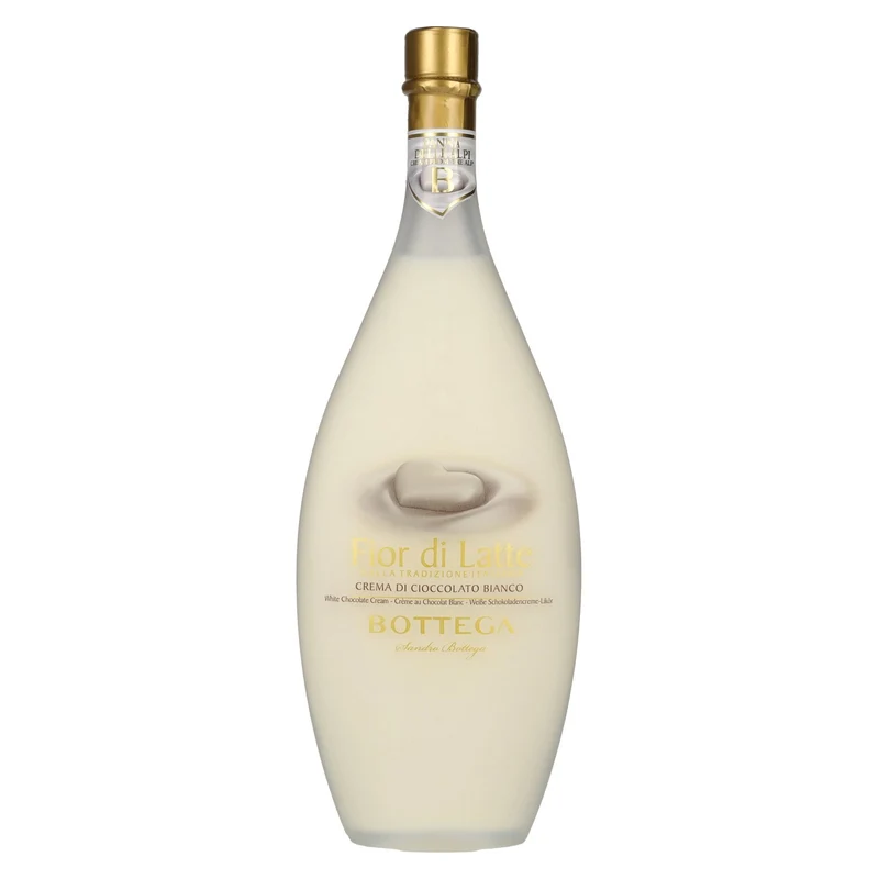 Bottega Fior di Latte Crema di CIOCCOLATO BIANCO Cream Liqueur 15% Vol. 0,5l