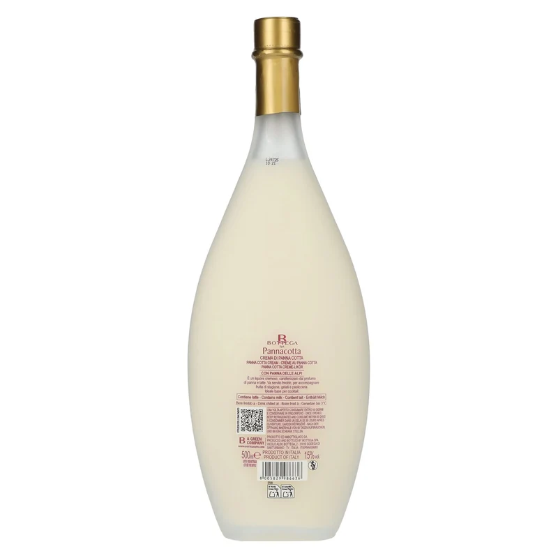 Bottega Crema di PANNACOTTA Cream Liqueur 15% Vol. 0,5l