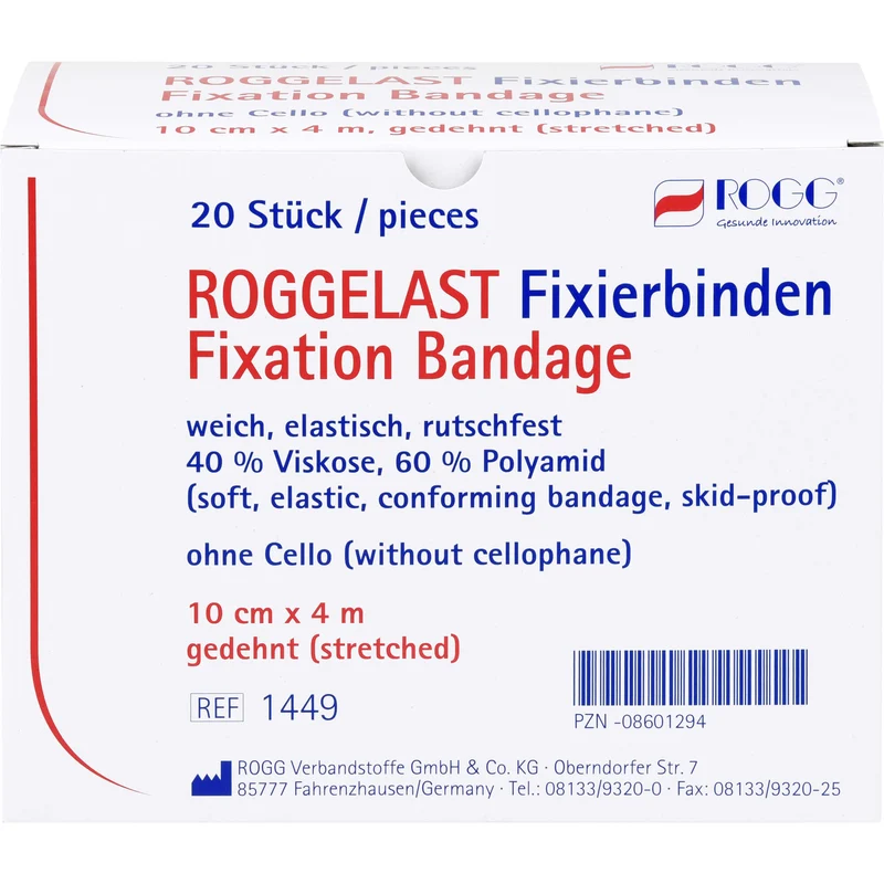 ROGGELAST FIX O CELLO 10CM, 20 St BIN