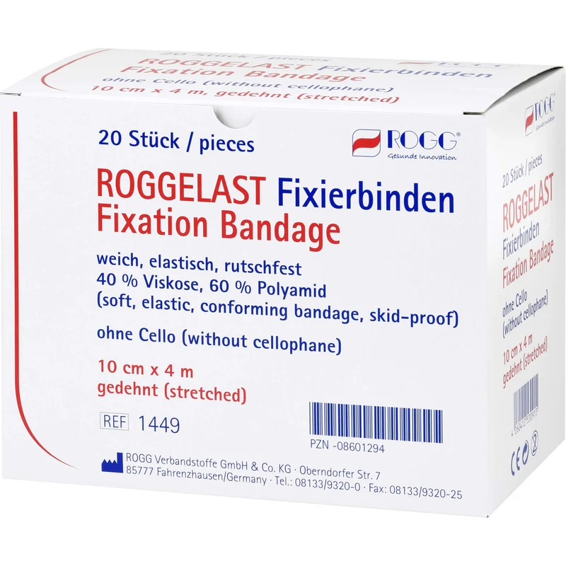 ROGGELAST FIX O CELLO 10CM, 20 St BIN