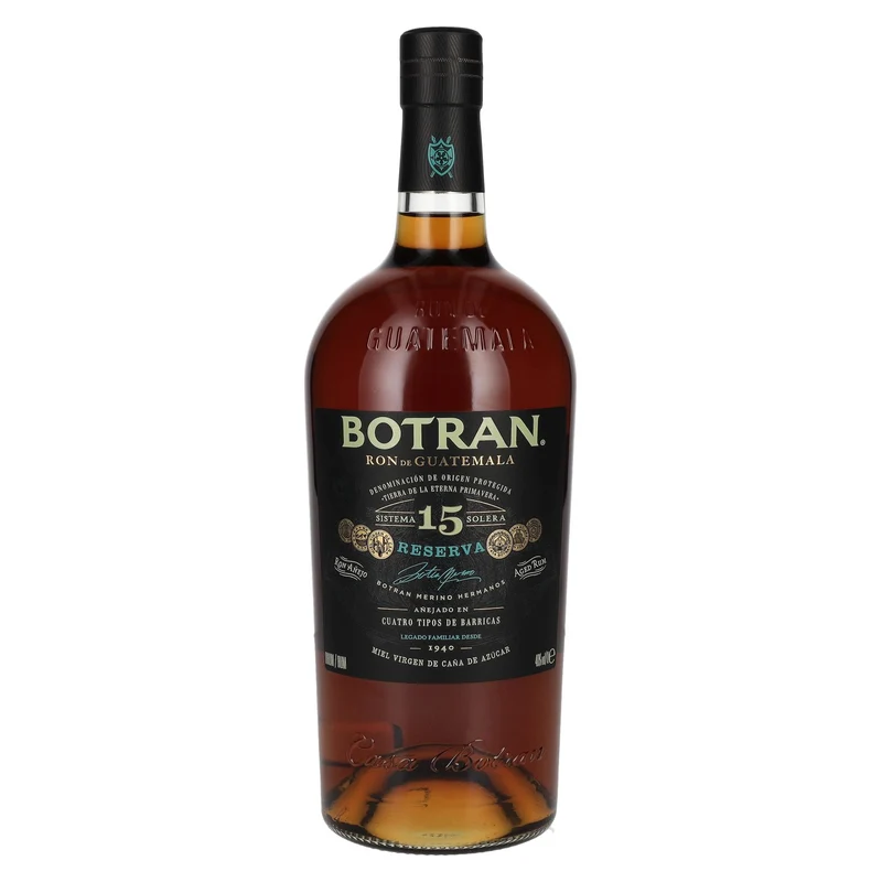 Botran Ron Añejo Reserva 15 Sistema Solera 40% Vol. 1l