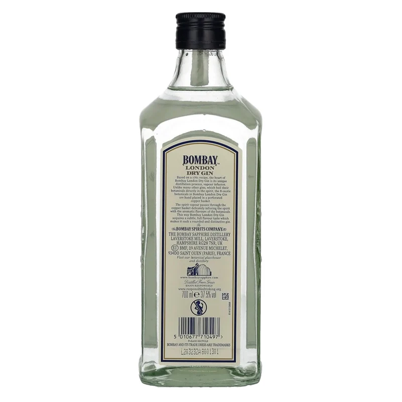 Bombay The Original London Dry Gin 37,5% Vol. 0,7l