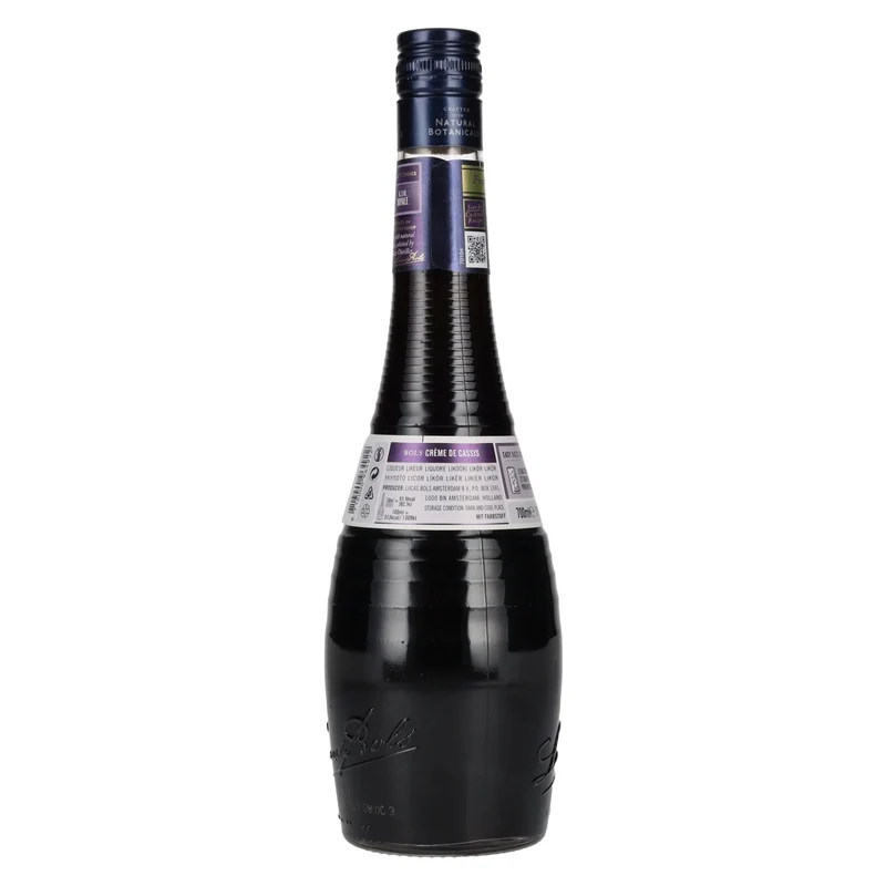 Bols Crème de Cassis Liqueur 17% Vol. 0,7l weißes Label