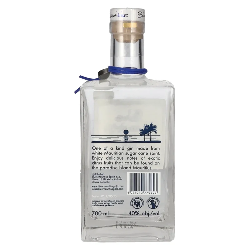 Blue Mauritius Gin 40% Vol. 0,7l