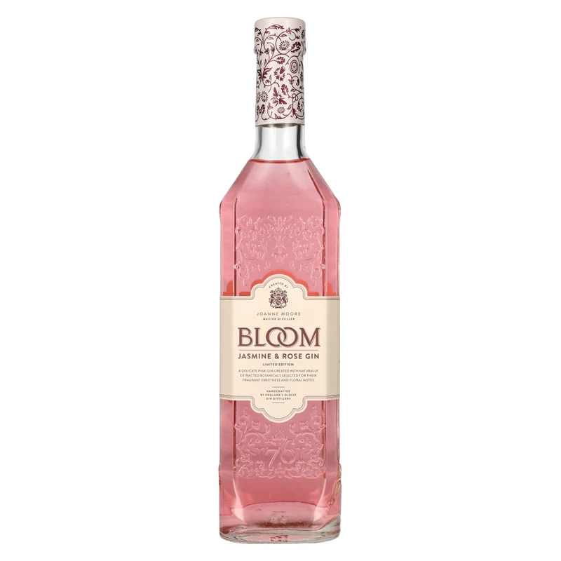 Bloom JASMINE & ROSE GIN Limited Edition 40% Vol. 0,7l