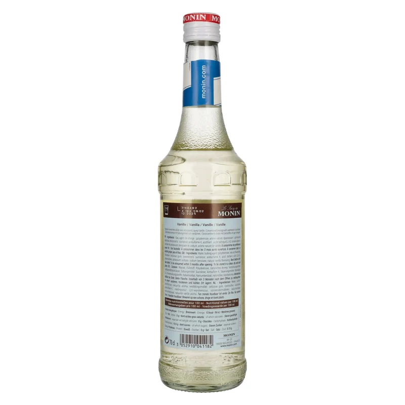 Le Sirop de Monin VANILLE ZUCKERFREI 0,7l