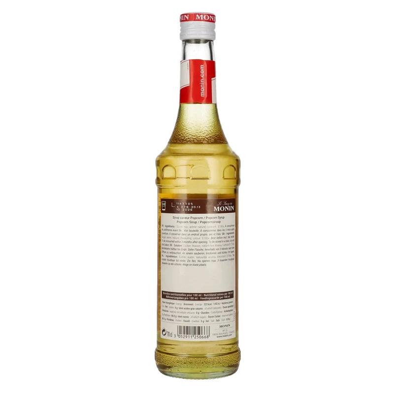 Le Sirop de Monin POPCORN 0,7l