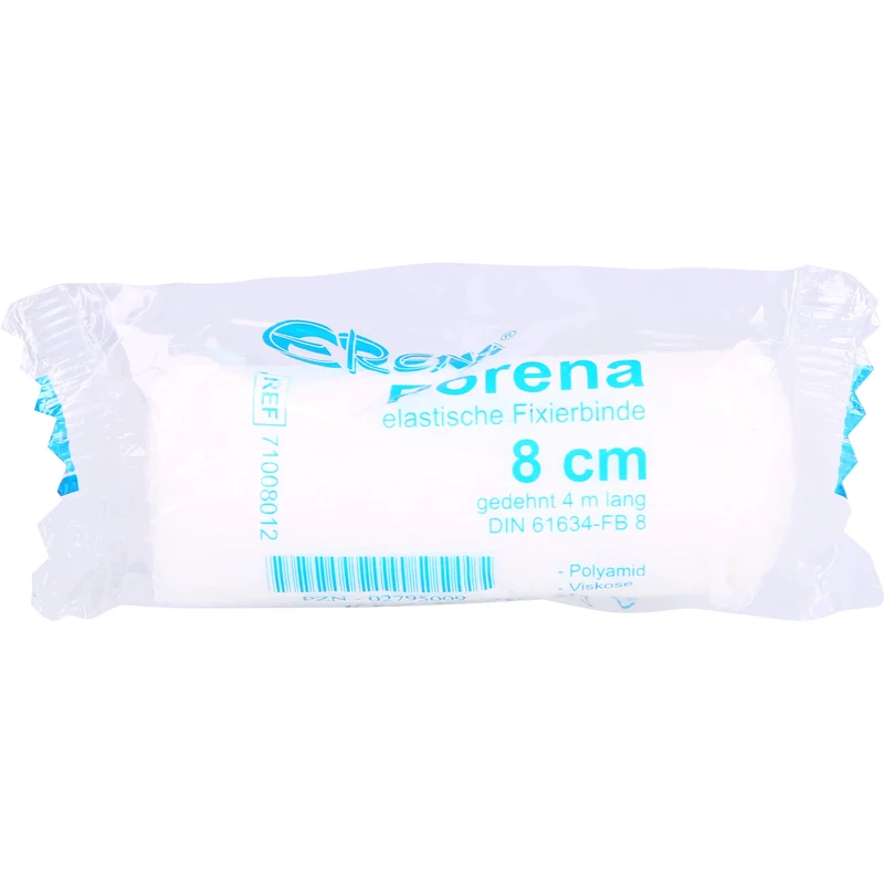 PORENA ELAST MULLBINDE 8CM, 1 St BIN