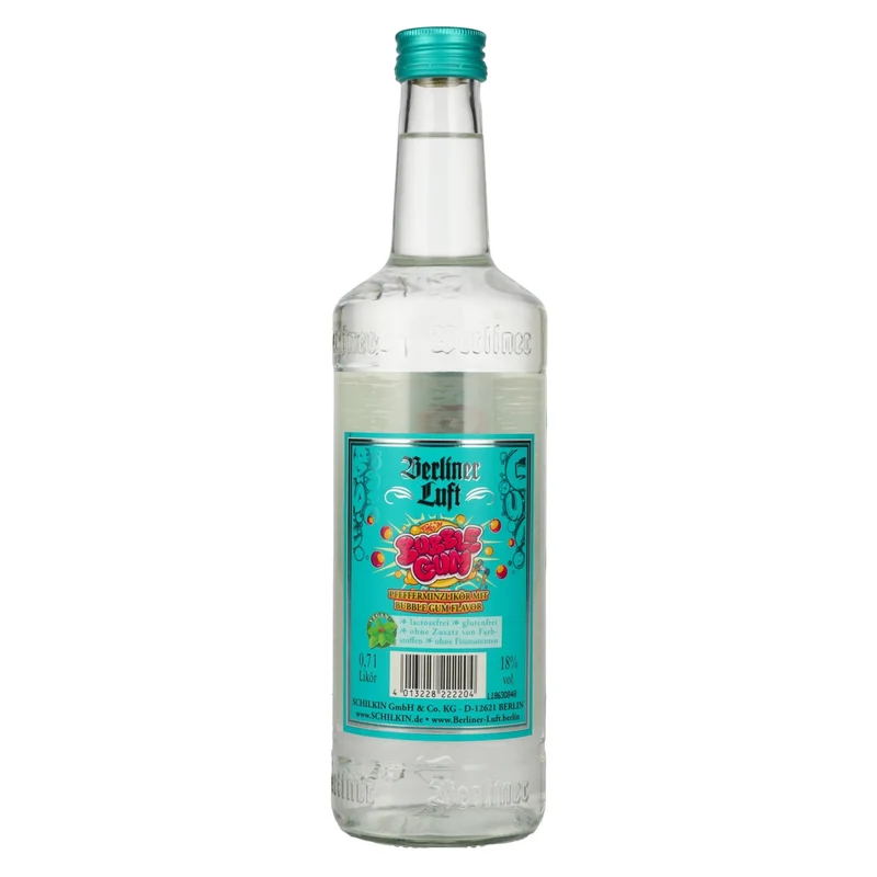 Berliner Luft BUBBLE GUM Der Frische Pfefferminzlikör 18% Vol. 0,7l