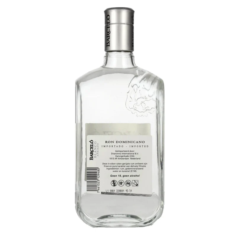 Barceló Blanco Añejado Ron Dominicano 37,5% Vol. 0,7l