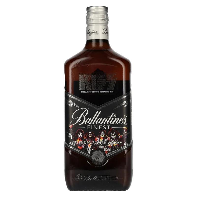 Ballantine's FINEST Blended Scotch Whisky KISS Limited Edition 40% Vol. 0,7l