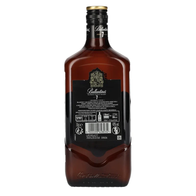 Ballantine's 7 Years Old BOURBON FINISH 40% Vol. 0,7l
