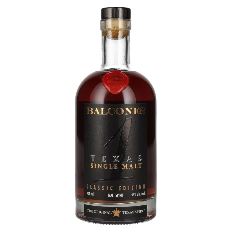 Balcones TEXAS Single Malt Whisky Classic Edition 53% Vol. 0,7l