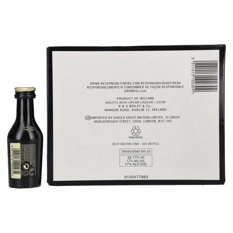 Baileys The Original Irish Cream 17% Vol. 20x0,05l PET
