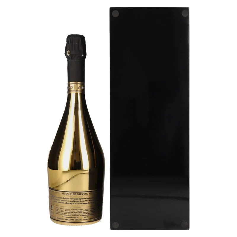 Armand de Brignac Champagne Brut Gold 12,5% Vol. 0,75l in Holzkiste