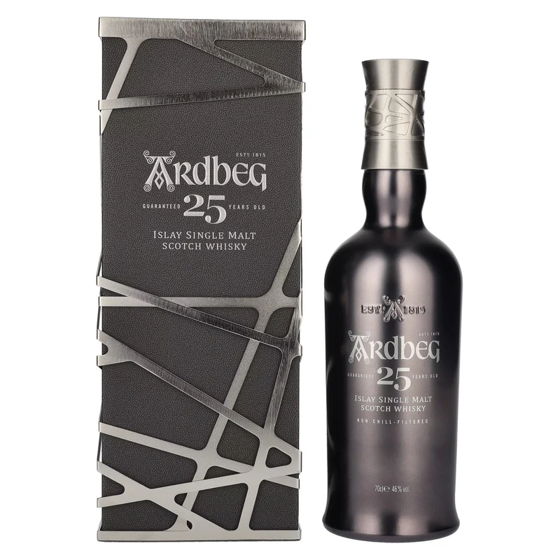 Ardbeg 25 Years Old Islay Single Malt 46% Vol. 0,7l in Geschenkbox