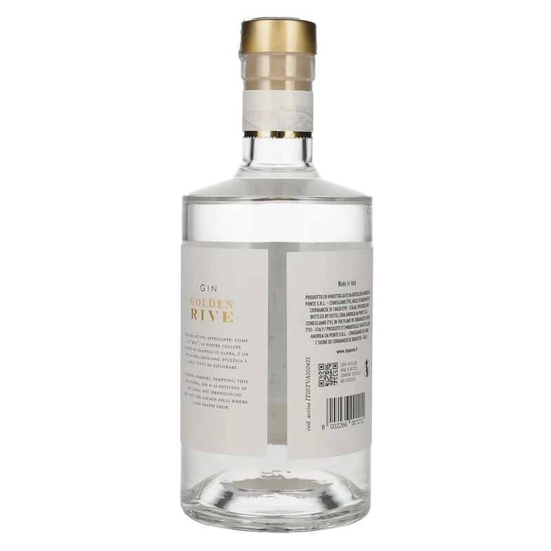 Andrea Da Ponte Golden Rive Distilled Gin 41,7% Vol. 0,7l