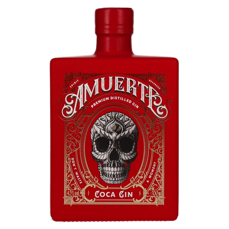 Amuerte COCA GIN - Red Edition 43% Vol. 0,7l