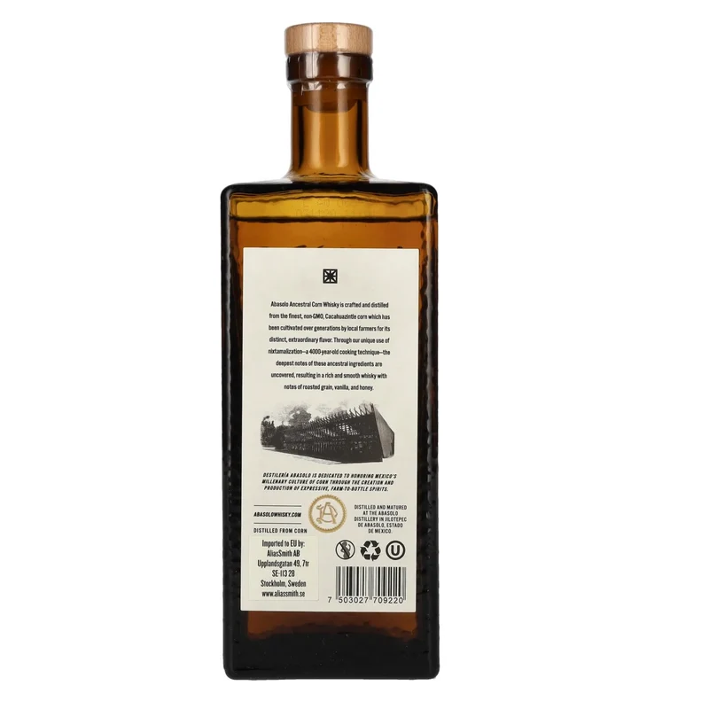 Abasolo el Whisky de México Corn Whisky 43% Vol. 0,7l