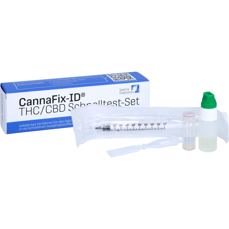 CannaFix-ID THC/CBD Schnelltest-Set, 1 St TES
