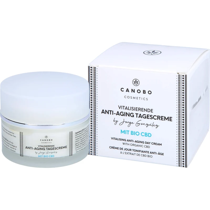 Canobo Tagescreme Bio CBD Anti-Aging, 50 ml XTC