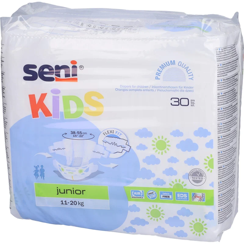 Seni Kids Junior 12-25kg, 30 St