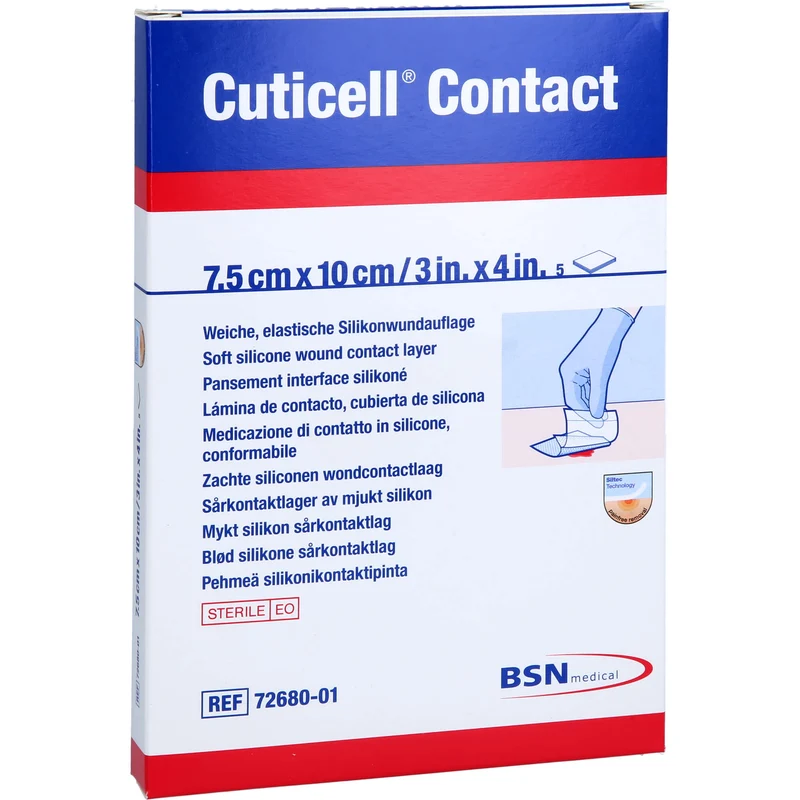Cuticell Contact 7,5 cm x 10 cm, 5 St VER