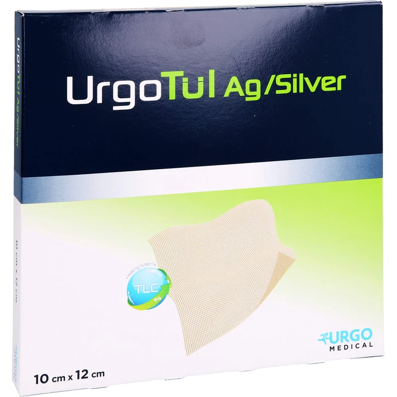 Urgotül Silver, Lipidokolloid-Wundauflage mit Silbersalz, 10 St WGA