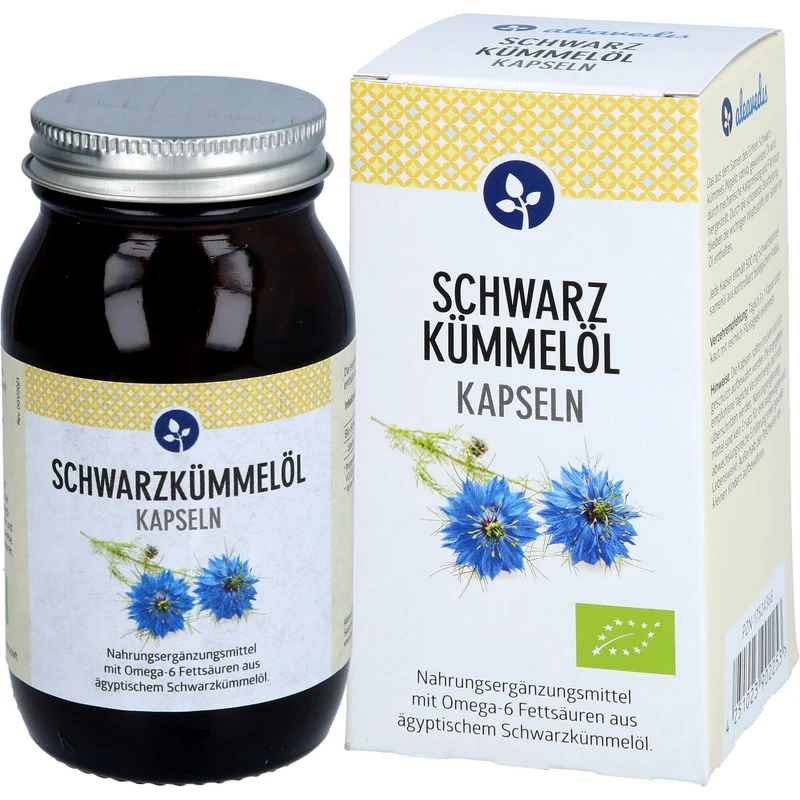 SCHWARZKÜMMELÖL 500 mg Kapseln Bio vegan ägypt., 120 St KAP