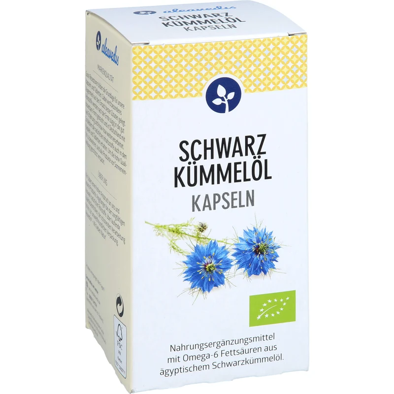 SCHWARZKÜMMELÖL 500 mg Kapseln Bio vegan ägypt., 120 St KAP