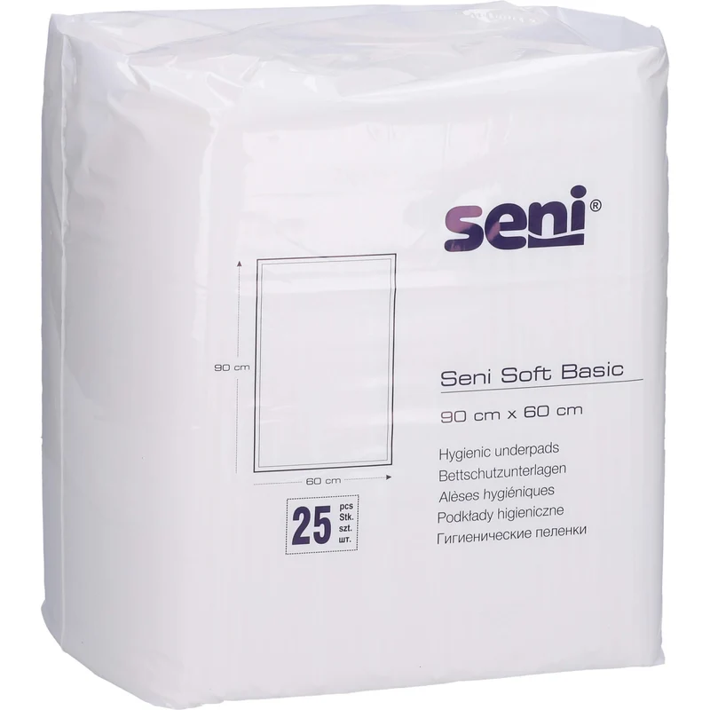 SENI SOFT BASIC 90x60 A25, 25 St
