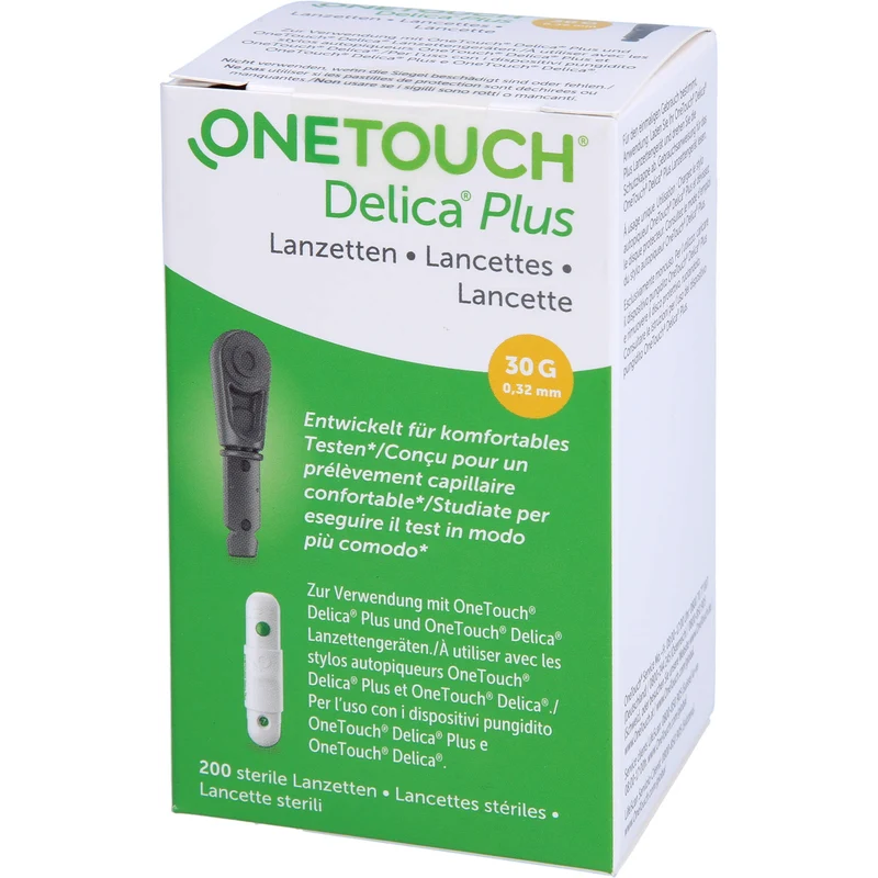 ONE TOUCH Delica Plus Nadellanzetten, 200 St LAN