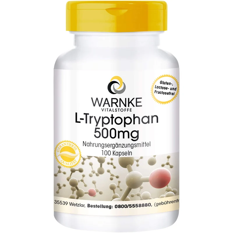 L-Tryptophan 500mg, 100 St KAP