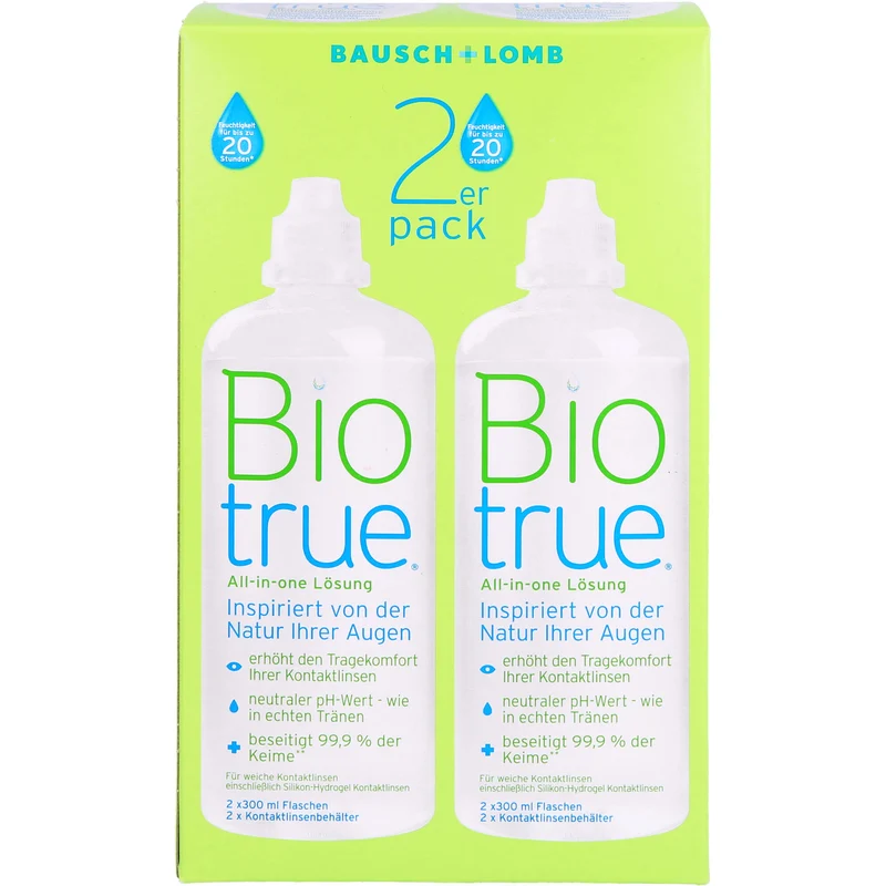 Biotrue, 2X300 ml